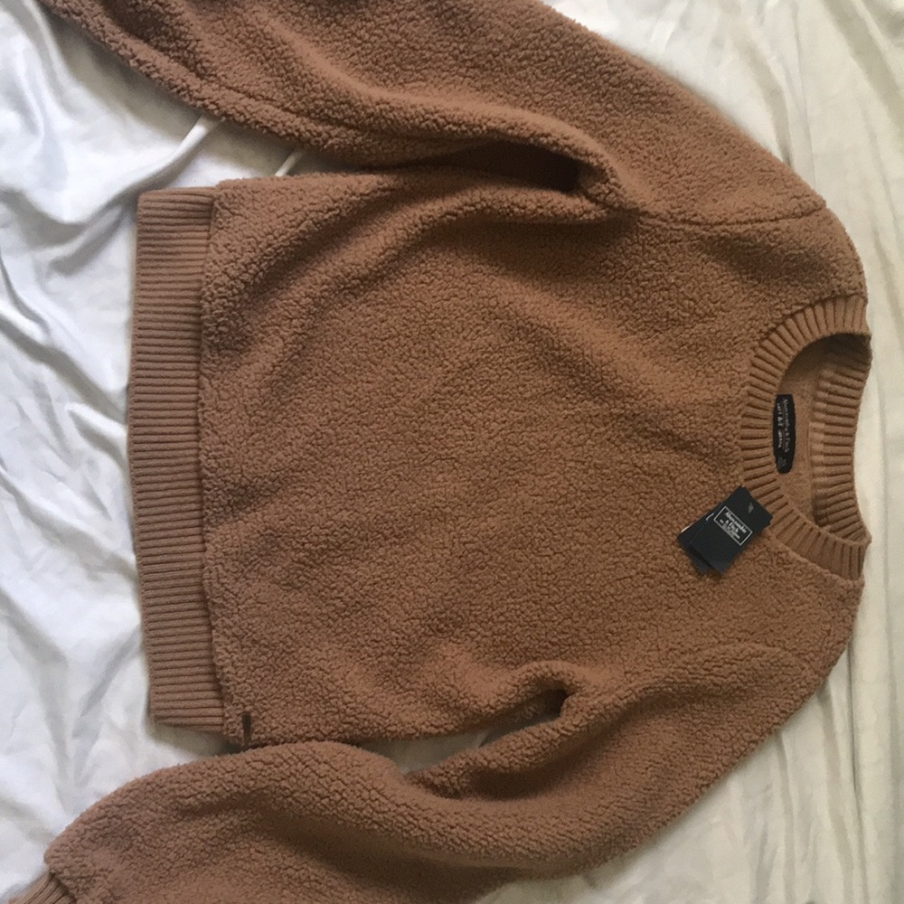Teddy Sherpa crewneck